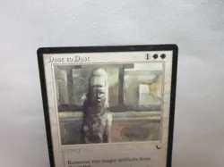 DUST TO DUST MAGIC THE GATHERING THE DARK MTG 1994 Trading Card #407 - Image 4