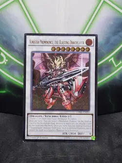 Yugioh Ignister Prominence, the Blasting Dracoslayer CORE-EN050 Ultimate 1st NM - Image 1