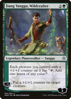 Jiang Yanggu, Wildcrafter [War of the Spark] Magic MTG - Image 1