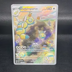 Dudunsparce IR 229/193 Pokemon Paldea Evolved Full Art Illustration Rare NM - Image 1