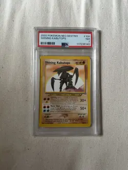 Shining Kabutops 2002 Pokemon Neo Destiny #108 Holo PSA 7 - Image 1