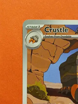 Pokemon Scarlet & Violet Black Bolt Crustle 130/086 Illustration Rare - Image 2