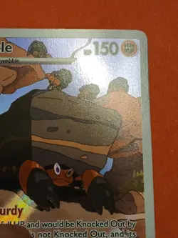 Pokemon Scarlet & Violet Black Bolt Crustle 130/086 Illustration Rare - Image 5