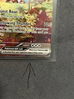 Pokemon Raging Bolt ex 208/162 Sv05: Temporal Forces Special Illustration RareLP - Image 5