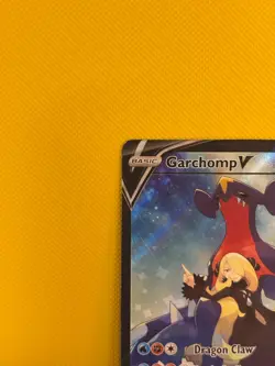 Garchomp V Full Art Ultra Rare Holo TG23/TG30 Astral Radiance Pokemon Card - Image 4