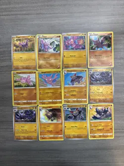 Gligar Gliscor Pokemon Card Collection Lot Of 12 With Reverse Holo - Image 1