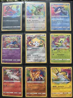 Pokemon Amazing Rare Complete Set Lot Of 9 Vivid Voltage & Shining Fates All NM - Image 1