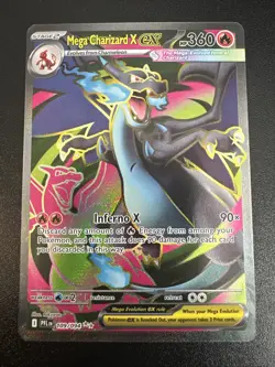 Mega Charizard X Ex 109/094 Phantasmal Flames Pokemon TCG - Image 1