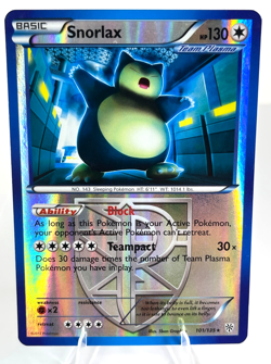 Snorlax 101/135 - Plasma Storm - Reverse Holo - Pokemon - VLP - Image 1
