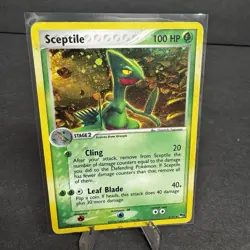 Pokemon Card - Sceptile 4/17 - POP Series 1 - Holo - HP - Image 1