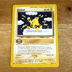 Pokemon TCG Elekid Neo Genesis Card 22/111 Regular - Image 1