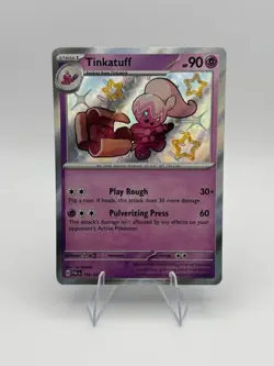 Tinkatuff 166/091 Pokemon card Baby Shiny NM - Image 1
