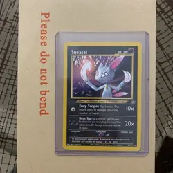 Pokemon TCG Sneasel Neo Genesis 25/111 Regular Unlimited Rare - MP - Image 1