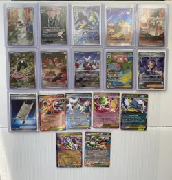 Pokemon Mega Evolution Card Lot | 8 Illustration Rare 3 Ultra Rare & 6 ex - Image 1