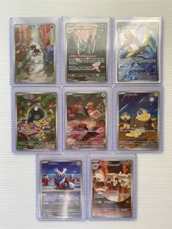 Pokemon Mega Evolution Card Lot | 8 Illustration Rare 3 Ultra Rare & 6 ex - Image 2