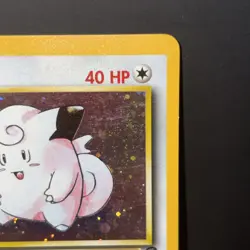 Pokemon TCG Clefairy 6/130 Base Set 2 Holo LP - Image 3