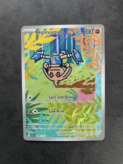 Pokemon TCG Hitmontop 240/217 Me: Ascended Heroes Illustration Rare Near Mint - Image 1