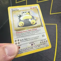 2000 Pokemon TCG Snorlax 27/64 Jungle Card Unlimited - MP - Image 4