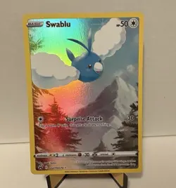 Pokemon Galarian Gallery Lot Swablu GG27 & Hisuian Voltorb GG01 NM Crown Zenith - Image 2