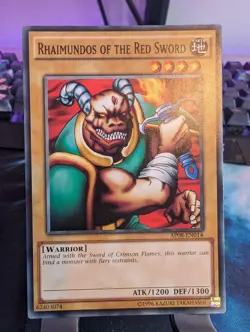YuGiOh! Rhaimundos of the Red Sword AP08-EN014 Common - Image 1
