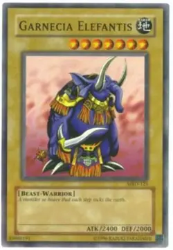 Garnecia Elefantis - MRD-125 - Super Rare - Unlimited Edition DMG Yugioh Metal R - Image 1