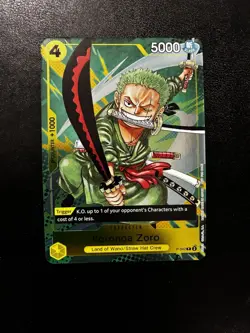 One Piece Roronoa Zoro P-042 Event Pack Vol. 3 Promo - Image 1