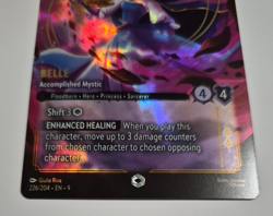 Disney Lorcana Fabled Enchanted Belle Accomplished Mystic English Rare - Image 3