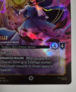 Disney Lorcana Fabled Enchanted Belle Accomplished Mystic English Rare - Image 5