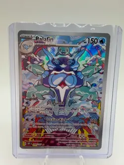 Palafin - 200/197 - Pokemon Obsidian Flames ILLUSTRATION RARE Card-SV03 2023 TCG - Image 1