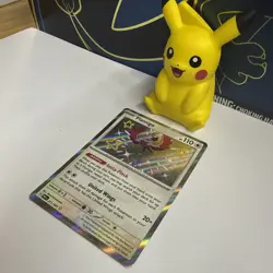 Pokemon Paldean Fates Flamingo Card 211/091 Shiny Rare - Image 3