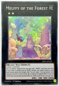 MP21-EN129 Melffy of the Forest - Super Rare 1st Edition Near Mint YuGiOh Card - Image 1