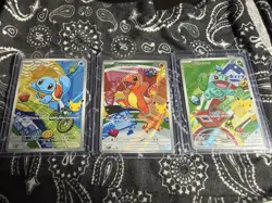 Pokemon 2024 Holo Card Lot - Squirtle, Charmander, Bulbasaur - PROMO 30 YEAR - Image 1