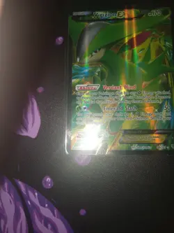 VIRIZION EX 96/101 Plasma Blast FULL ART FA HOLO rare Pokemon TCG card LP - Image 3