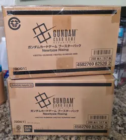 Japanese Gundam Card Game: GD01 Sealed Case - Shipped from US - Image 1