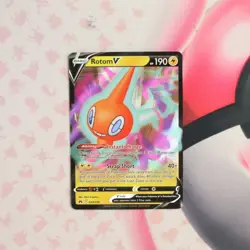 Rotom V Ultra Rare Crown Zenith 045/159 - NM - Pokemon Card - Image 1