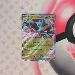 Salamence ex - Journey Together 114/159 Pokemon Card - Near Mint - Image 1