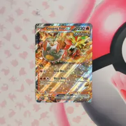 Gouging Fire EX 144 Black Star Promo - Pokemon Card - Near Mint - Image 1