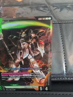 Gundam Deathscythe GD01-025 LR | ENGLISH | Gundam Card Game CCG Newtype Rising - Image 5