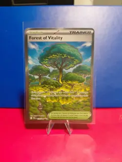 Pokemon Forest of Vitality Secret Art Rare Full Art Foil Card POR 109/088 (SAR) - Image 3