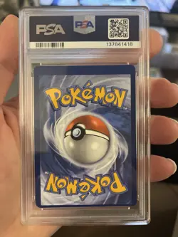 PSA 9 MISCUT Exeggutor Rare Holo Psychic 2024 PALDEAN FATES Pokemon TCG Card 024 - Image 2