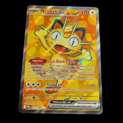Meowth ex - 107/088 - Ultra Rare - Perfect Order - NM/M - Pokemon Card - Image 1