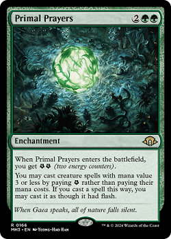 Magic MTG - Prieres primordiales - Horizons du Modern 3 - MINT/NMINT - FR - FOIL - Image 1