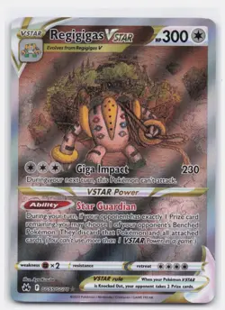 REGIGIGAS VSTAR GG55/GG70 HOLO CROWN ZENITH GALARIAN GALLERY POKEMON NM - Image 2