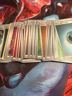 TCG Pokemon. Basic Energy Holo lot of 48 Cards. - Image 4