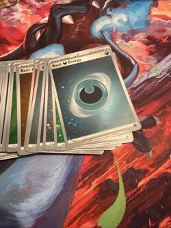 TCG Pokemon. Basic Energy Holo lot of 48 Cards. - Image 5