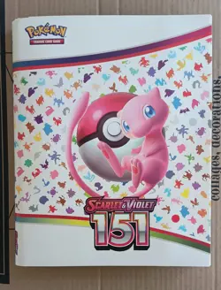 🔥 Pokemon 151 Near Complete Master Set (Full Reverse Holos) + Binder English - Image 1