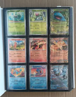 🔥 Pokemon 151 Near Complete Master Set (Full Reverse Holos) + Binder English - Image 2