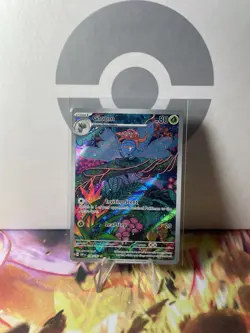 Gloom 198/197 Sv03: Pokemon TCG Obsidian Flames Holo Illustration Rare - Image 1