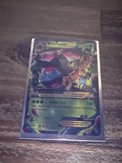 Pokemon TCG M Venusaur EX 2/146 XY Holo (NM) Very Light Back Border Chip - Image 1