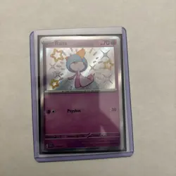 Ralts 153/091 Scarlet&Violet Paldean Fates Rare Shiny Holo Pokemon TCG NM/Mint - Image 3